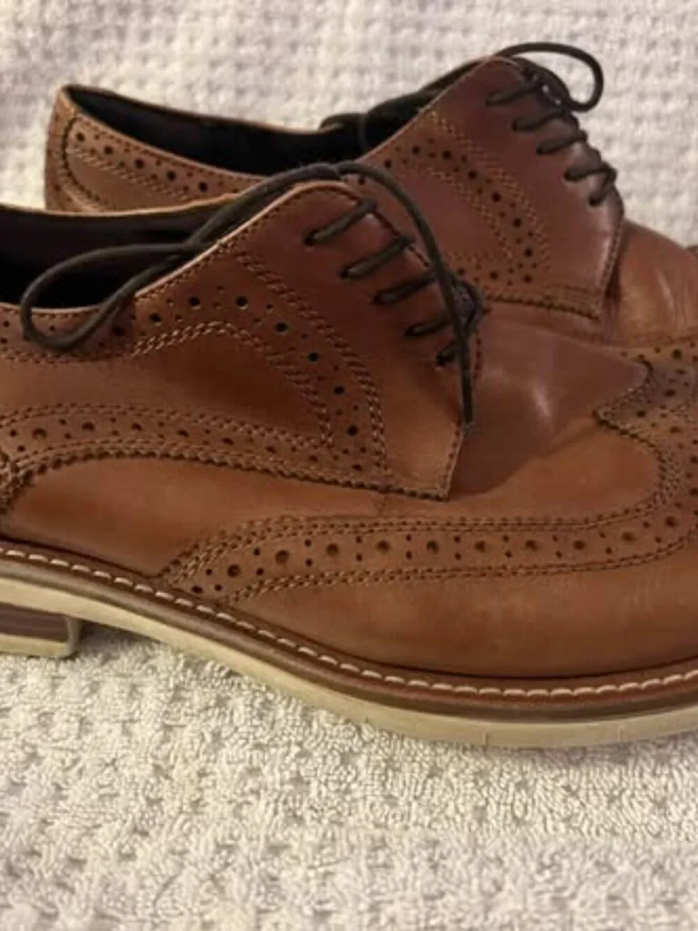 🐻Size M12/W13w - Cole - Brown Reaction Oxford Shoes